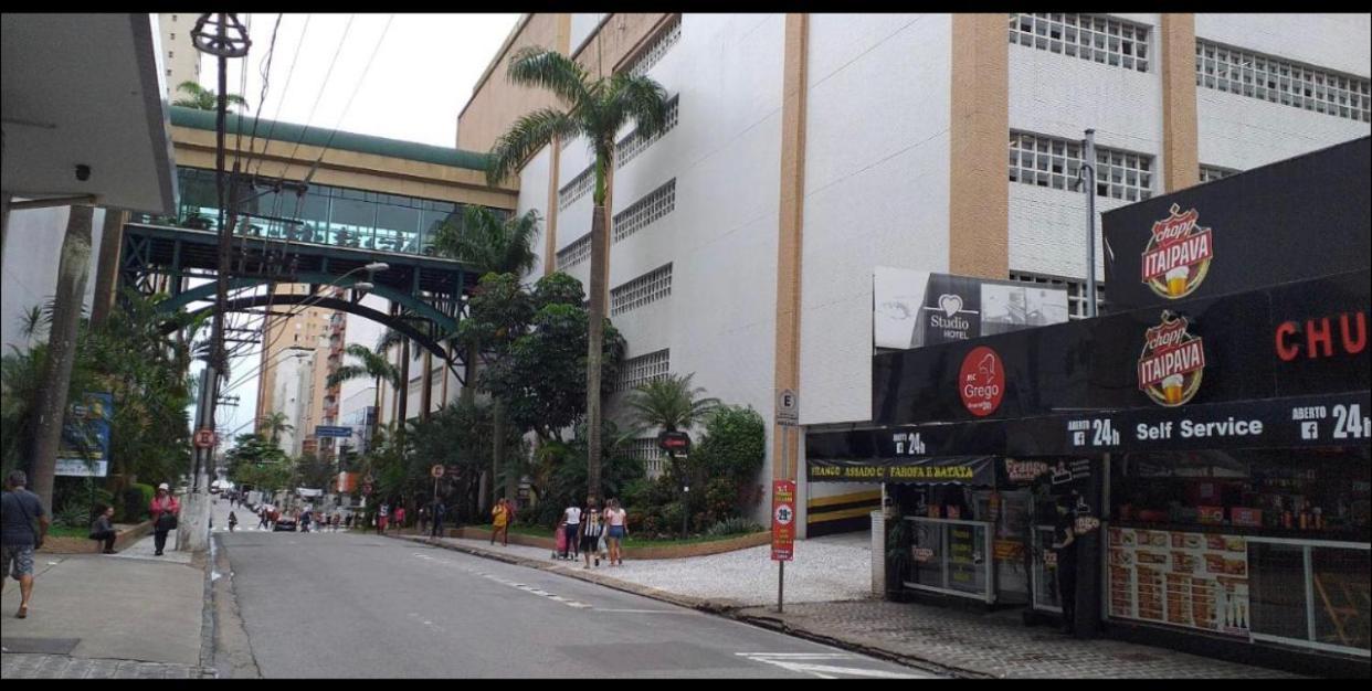 São VicenteSeu Ap Na Praiaアパートメント エクステリア 写真